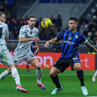 L’Inter batte 3-1 l’Empoli con Lautaro, Dumfries e Thuram