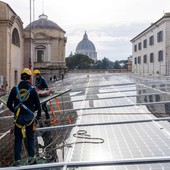 Acea, inaugurata la nuova vetrata fotovoltaica dei Musei Vaticani